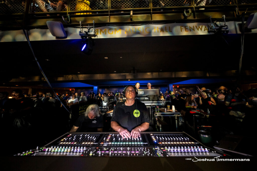 A moment from the Widespread Panic August 23, 2025 show at MGM Music Hall at Fenway in Boston, MA