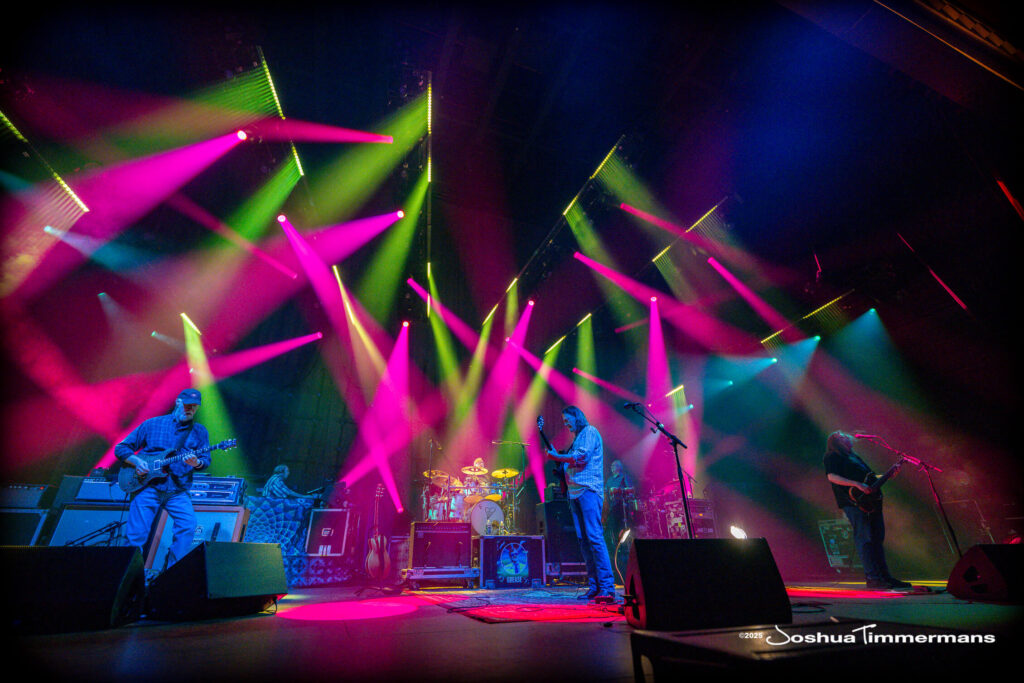 A moment from the Widespread Panic August 23, 2025 show at MGM Music Hall at Fenway in Boston, MA