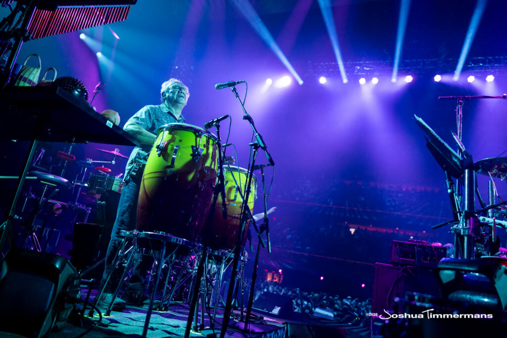 A moment from the Widespread Panic August 23, 2025 show at MGM Music Hall at Fenway in Boston, MA