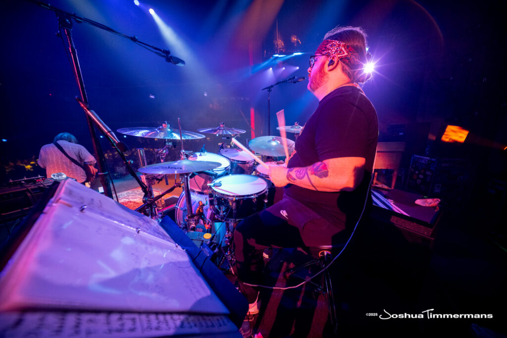 A moment from the Widespread Panic August 23, 2025 show at MGM Music Hall at Fenway in Boston, MA