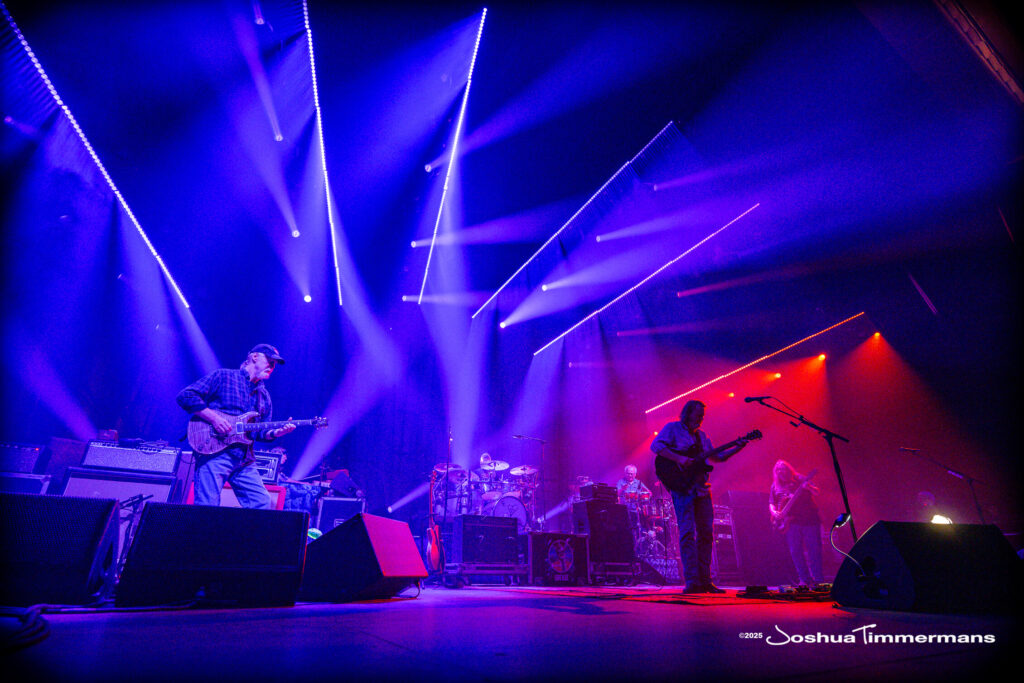 A moment from the Widespread Panic August 23, 2025 show at MGM Music Hall at Fenway in Boston, MA