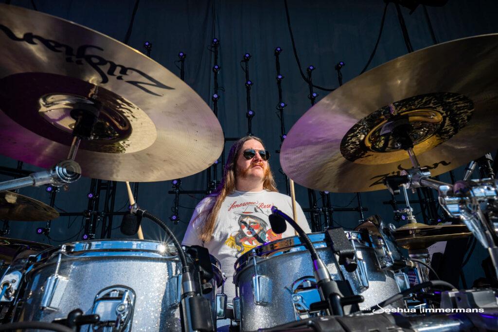 A moment from the Widespread Panic September 12, 2025 show at Allianz Amphitheater in Richmond, VA