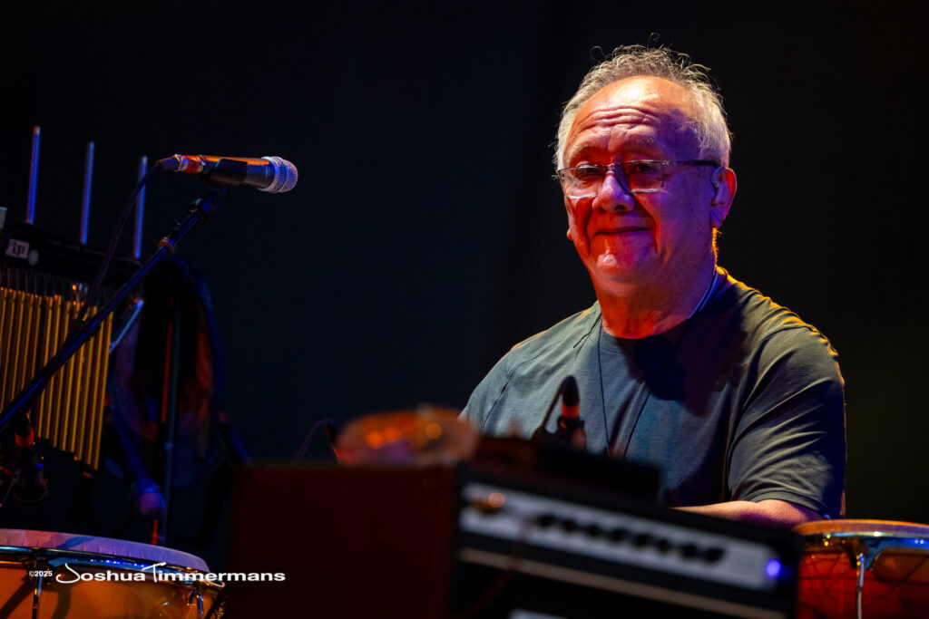 A moment from the Widespread Panic September 12, 2025 show at Allianz Amphitheater in Richmond, VA