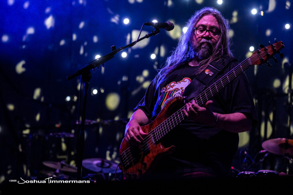 A moment from the Widespread Panic September 12, 2025 show at Allianz Amphitheater in Richmond, VA