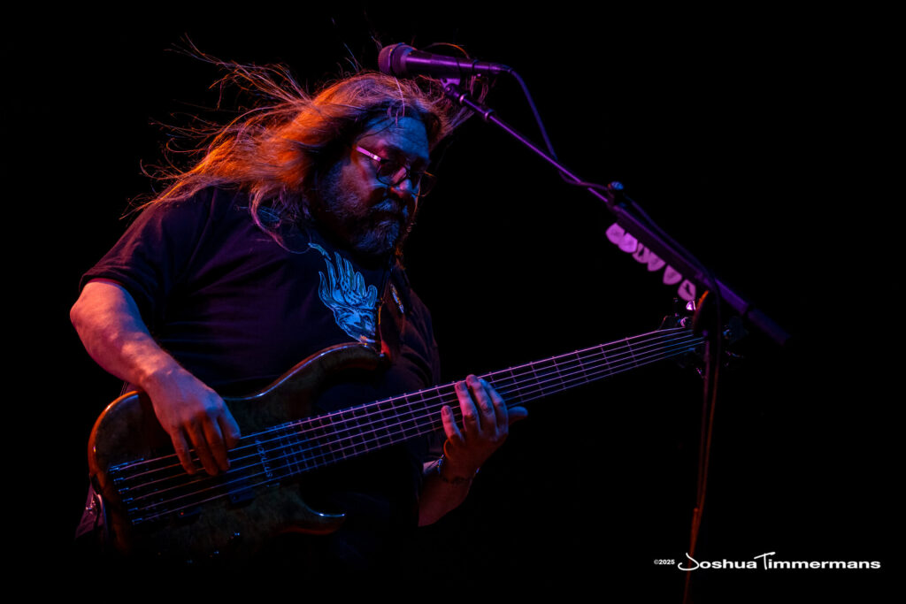 A moment from the Widespread Panic September 13, 2025 show at Allianz Amphitheater in Richmond, VA