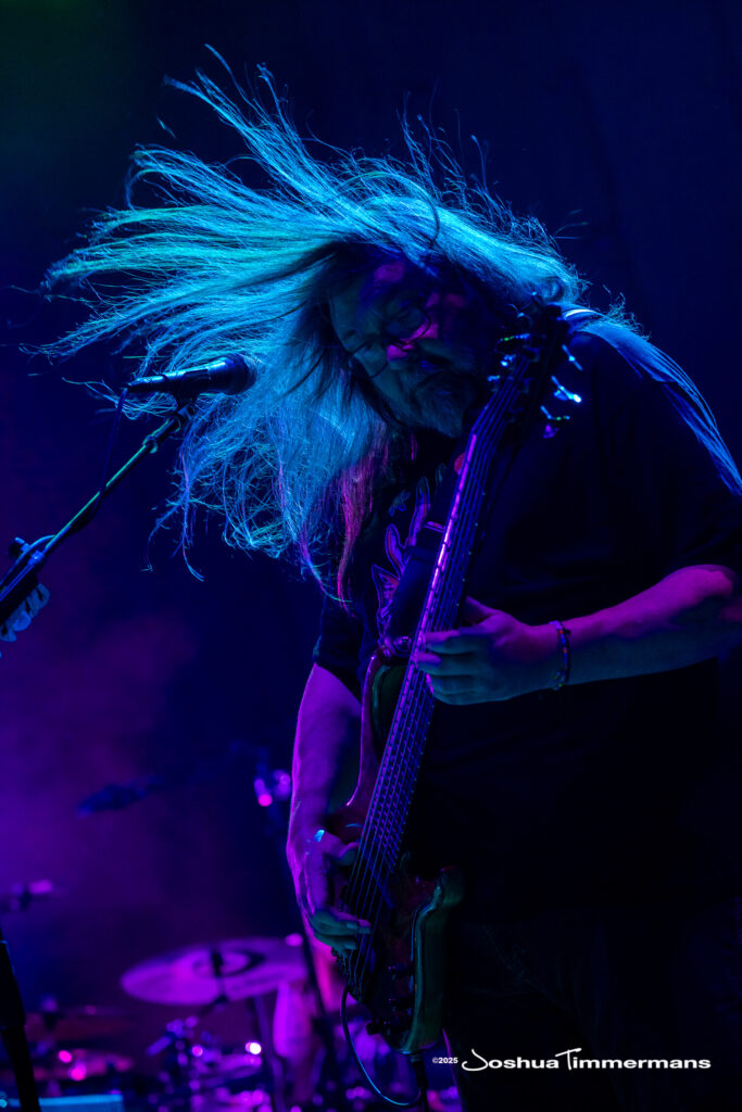 A moment from the Widespread Panic September 13, 2025 show at Allianz Amphitheater in Richmond, VA