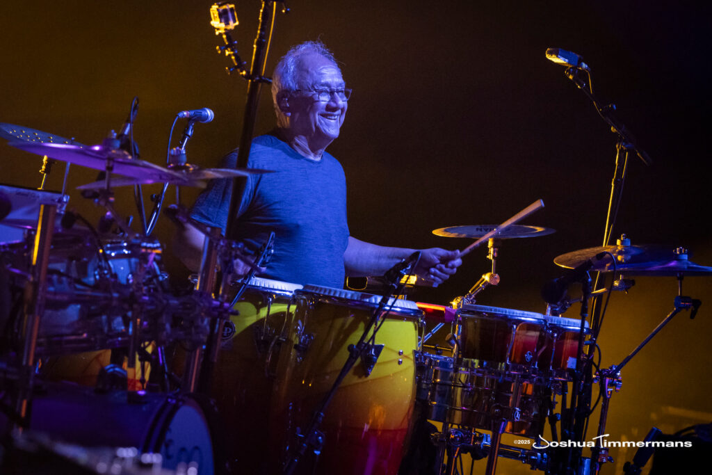 A moment from the Widespread Panic September 13, 2025 show at Allianz Amphitheater in Richmond, VA