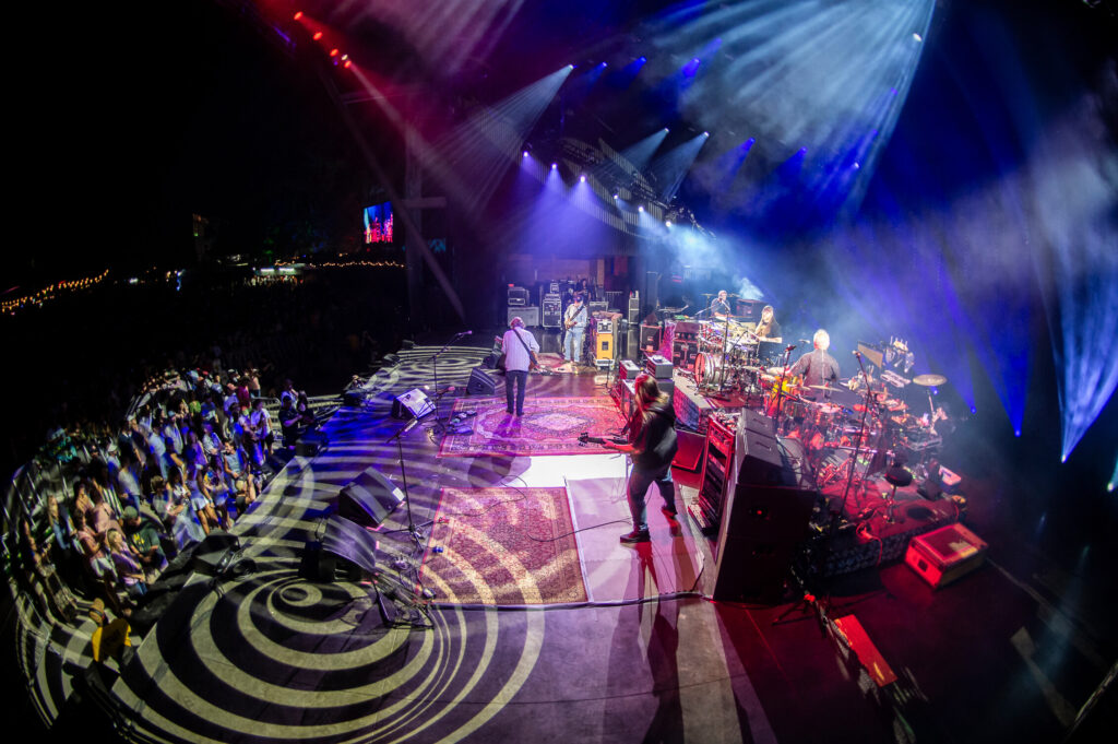 Widespread Panic performing live at Mempho Music Festival on Saturday, October 4, 2025