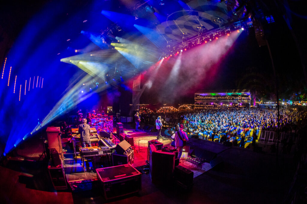 Widespread Panic performing live at Mempho Music Festival on Saturday, October 4, 2025