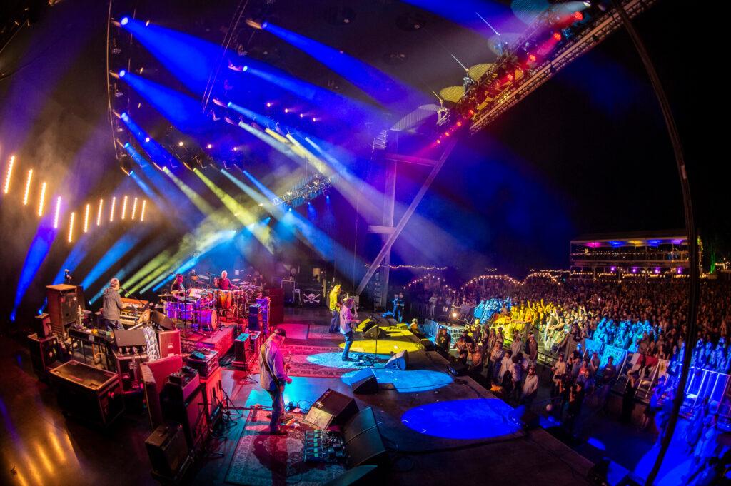 Widespread Panic performing live at Mempho Music Festival on Saturday, October 4, 2025