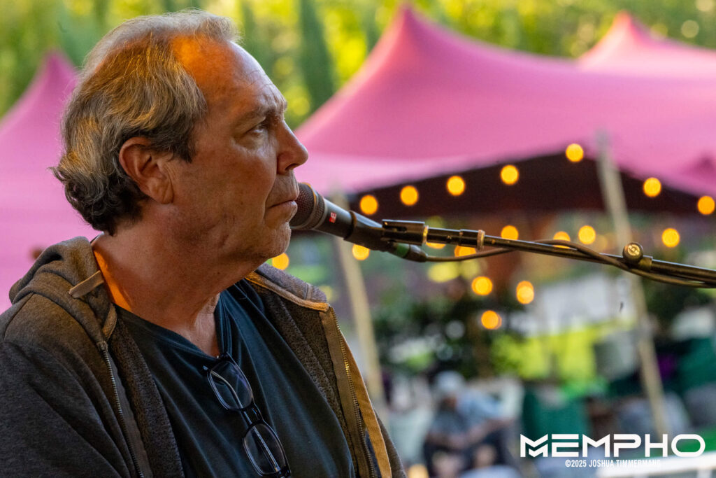 Widespread Panic performing during soundcheck at Mempho Music Festival on Thursday, October 2, 2025.