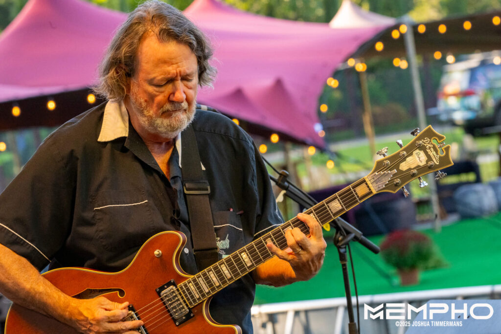 Widespread Panic performing during soundcheck at Mempho Music Festival on Thursday, October 2, 2025.