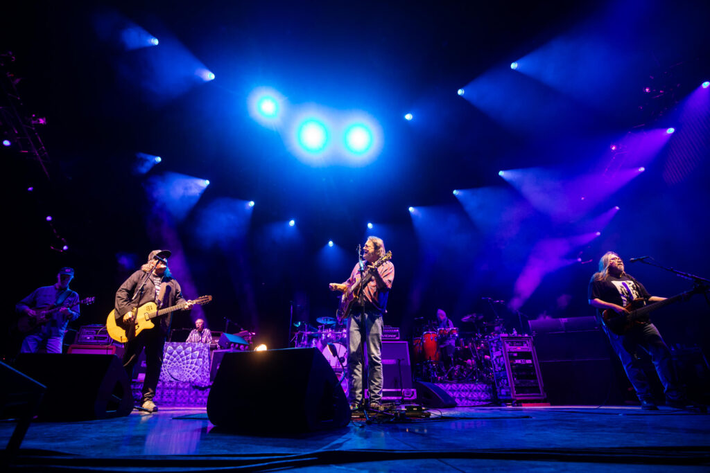Widespread Panic performing live at Mempho Music Festival on Friday, October 3, 2025