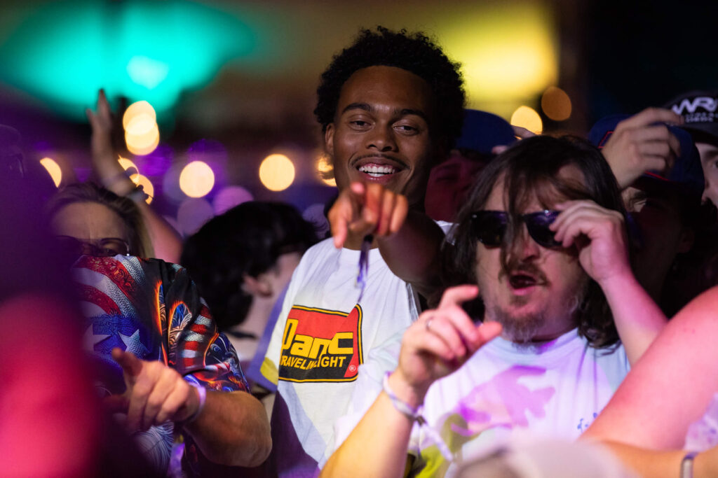 Widespread Panic performing live at Mempho Music Festival on Friday, October 3, 2025