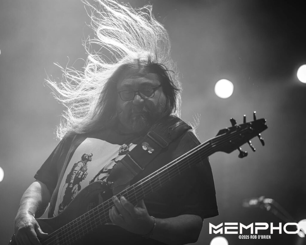 Widespread Panic performing live at Mempho Music Festival on Friday, October 3, 2025