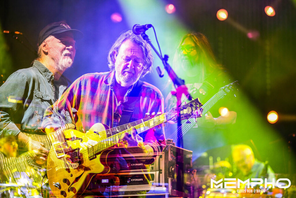 Widespread Panic performing live at Mempho Music Festival on Friday, October 3, 2025