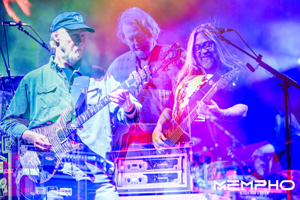 Widespread Panic performing live at Mempho Music Festival on Friday, October 3, 2025