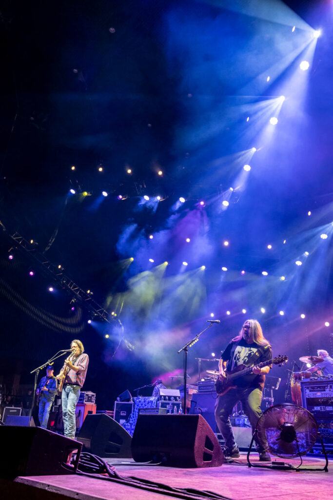 Widespread Panic performing live at Mempho Music Festival on Friday, October 3, 2025