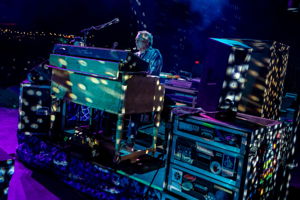 Widespread Panic performing live at Mempho Music Festival on Friday, October 3, 2025