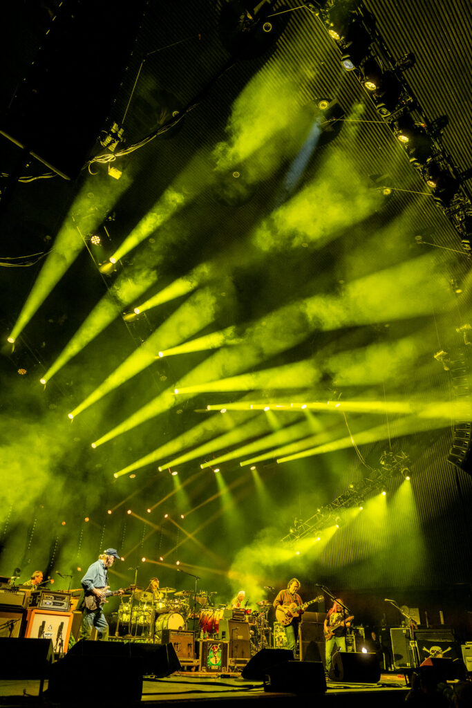 Widespread Panic performing live at Mempho Music Festival on Friday, October 3, 2025