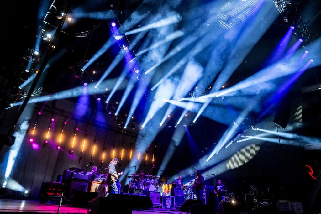 Widespread Panic performing live at Mempho Music Festival on Friday, October 3, 2025