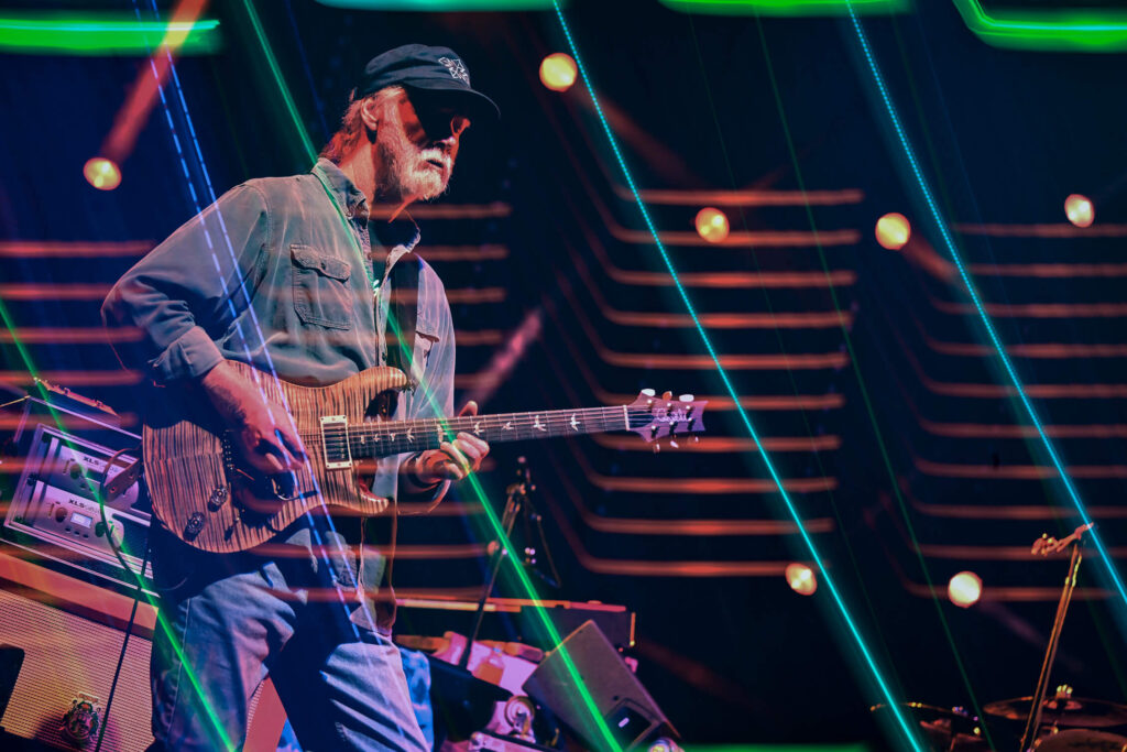 Widespread Panic performing live at Mempho Music Festival on Friday, October 3, 2025