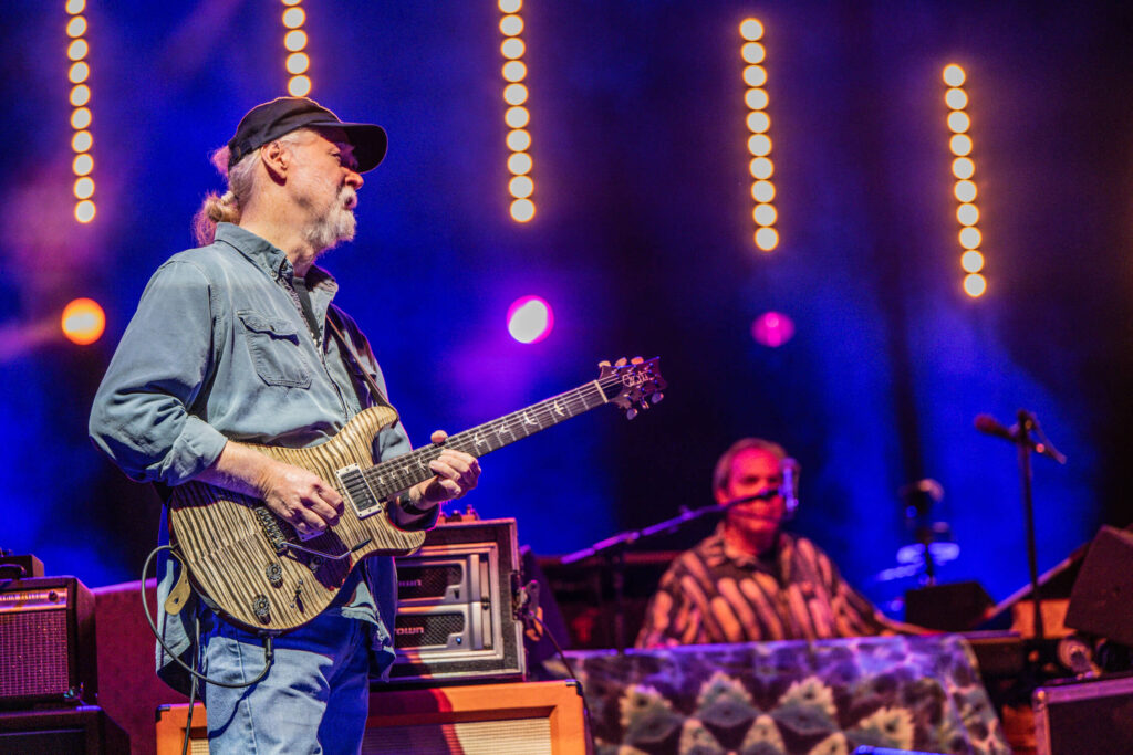 Widespread Panic performing live at Mempho Music Festival on Friday, October 3, 2025