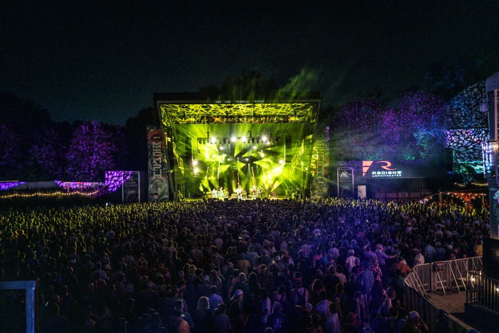 Widespread Panic performing live at Mempho Music Festival on Friday, October 3, 2025