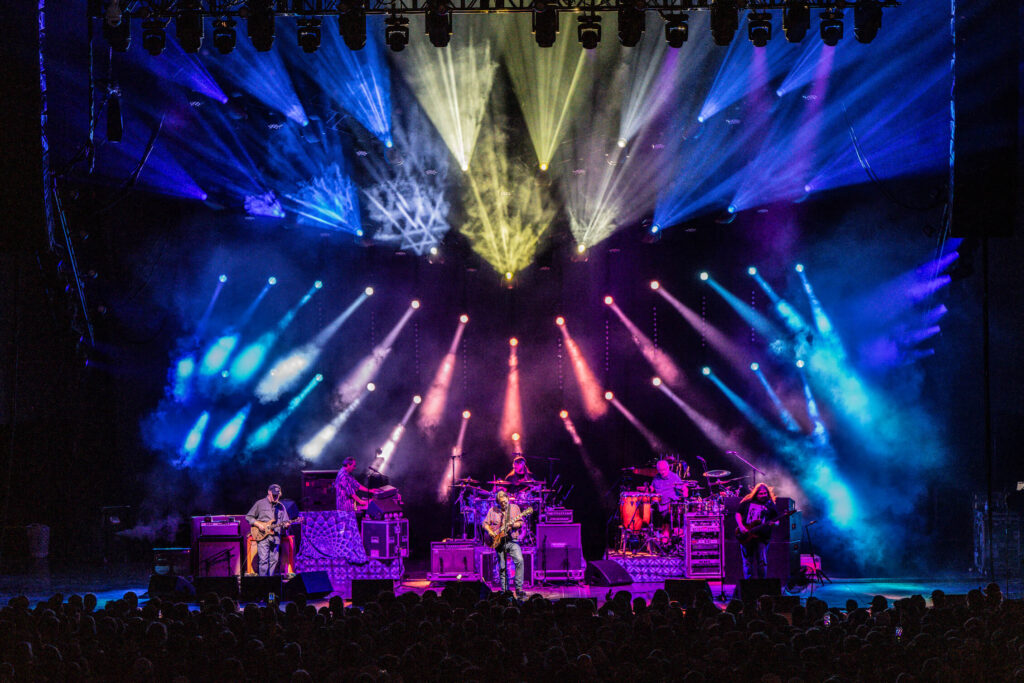 Widespread Panic performing live at Mempho Music Festival on Friday, October 3, 2025