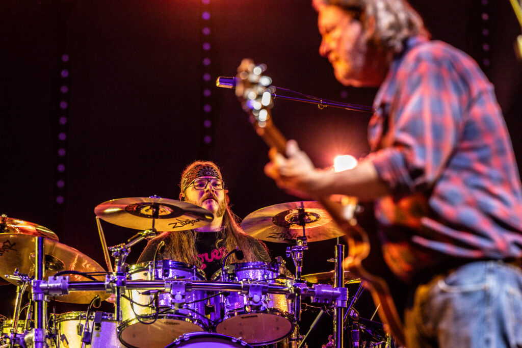 Widespread Panic performing live at Mempho Music Festival on Friday, October 3, 2025