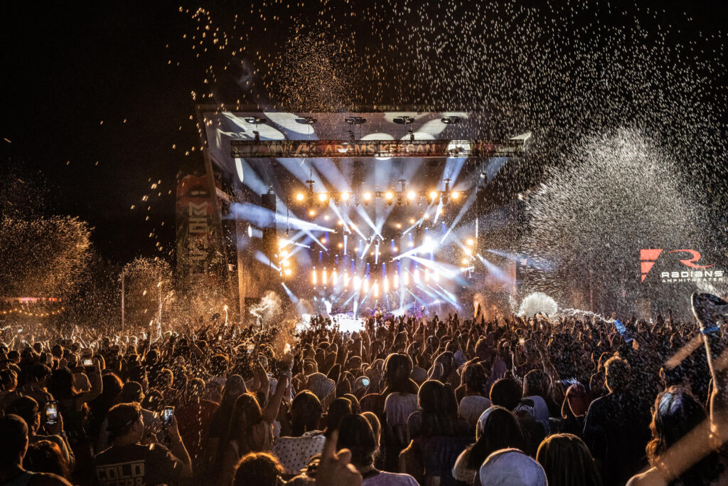 Widespread Panic performing live at Mempho Music Festival on Saturday, October 4, 2025