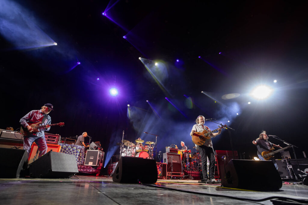 Widespread Panic performing live at Mempho Music Festival on Saturday, October 4, 2025