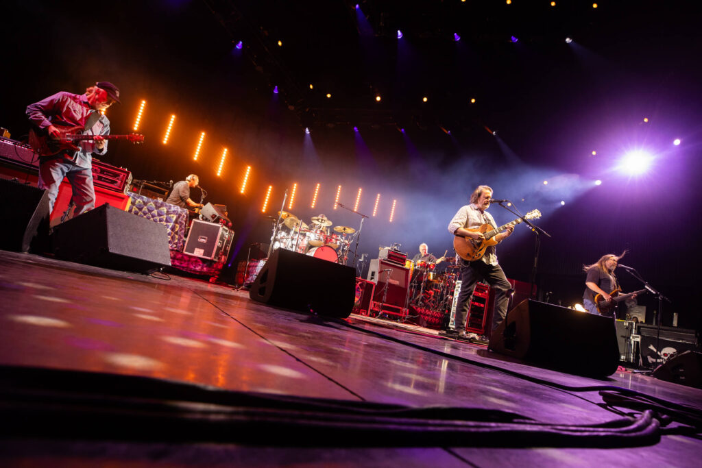 Widespread Panic performing live at Mempho Music Festival on Saturday, October 4, 2025