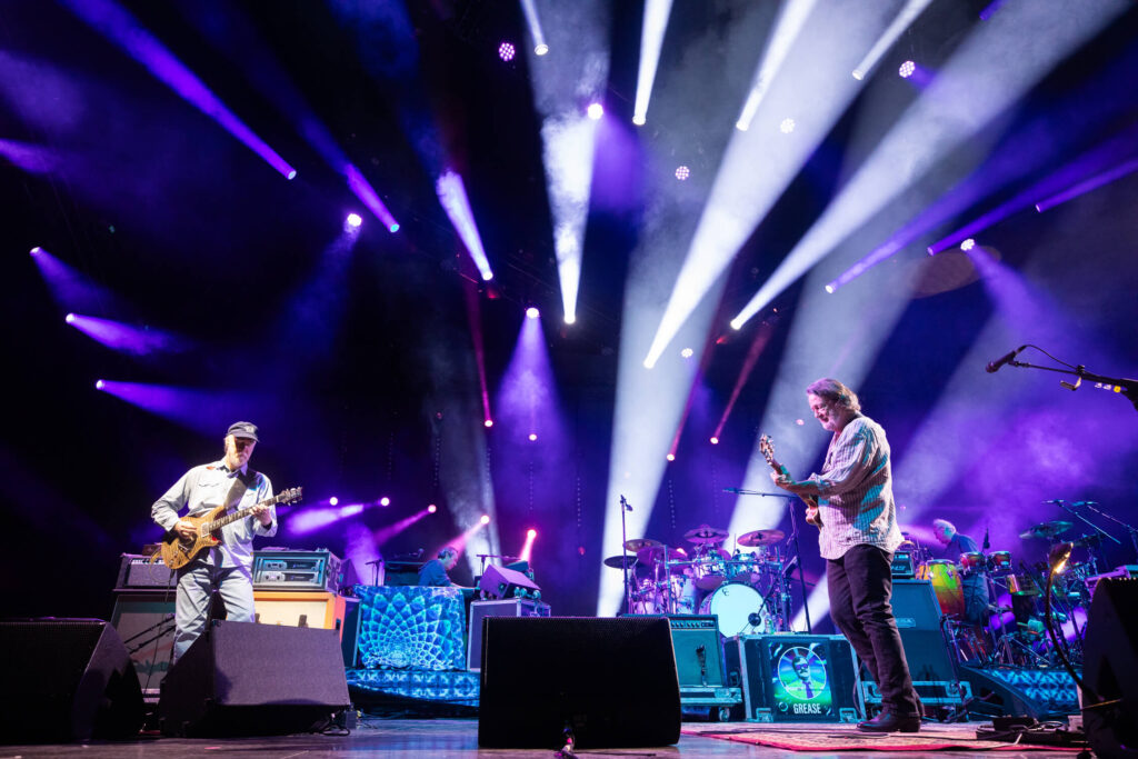 Widespread Panic performing live at Mempho Music Festival on Saturday, October 4, 2025