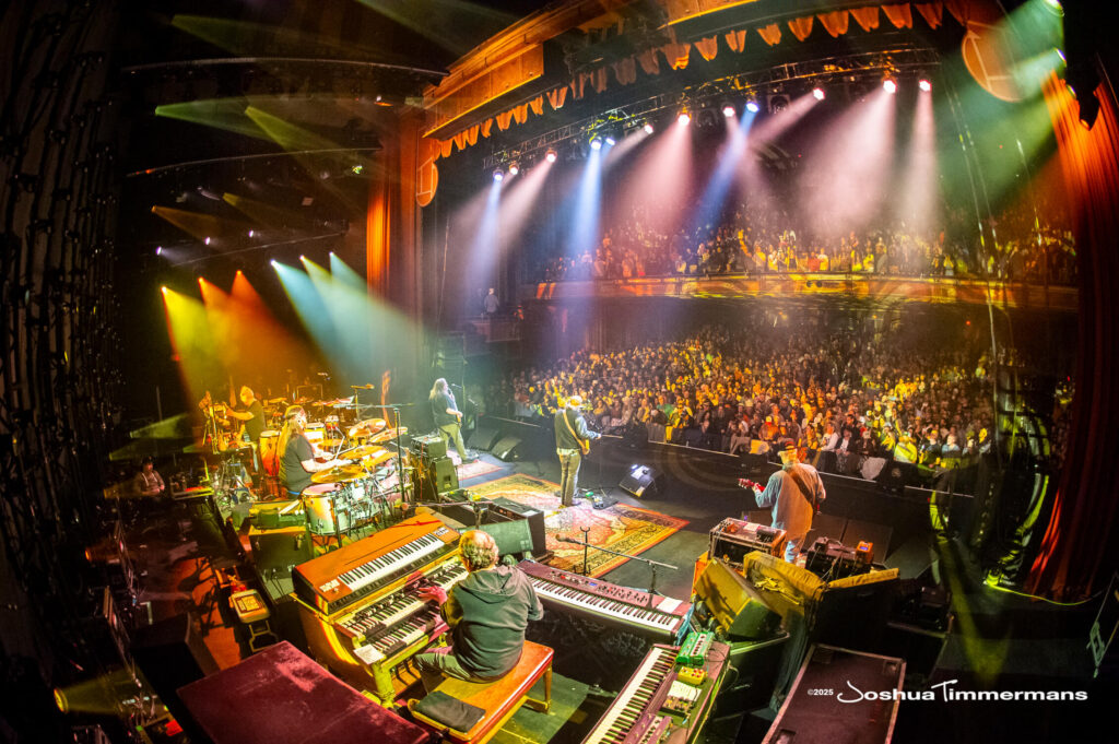 Widespread Panic performs at Riverside Theater in Milwaukee, WI on Sunday, October 26, 2025