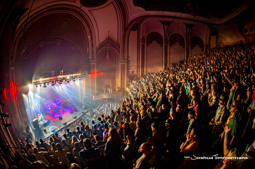 Widespread Panic performs at Riverside Theater in Milwaukee, WI on Sunday, October 26, 2025