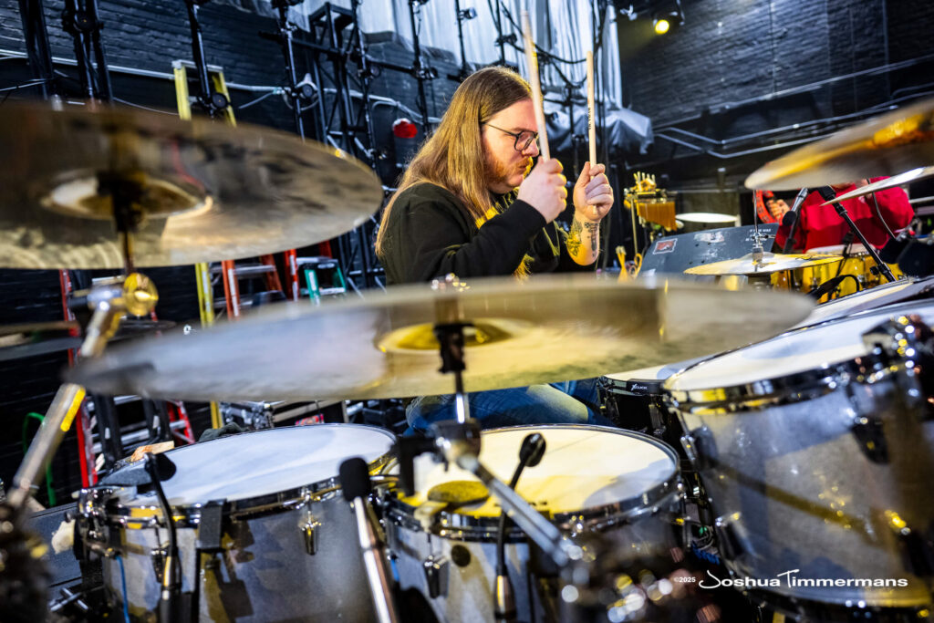 Widespread Panic soundcheck at the Riverside Theater in Milwaukee, WI on Thursday, October 23, 2025