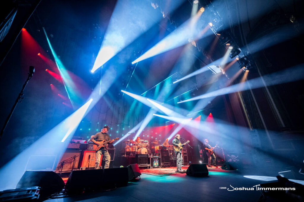 Widespread Panic performs at Riverside Theater in Milwaukee, WI on Friday, October 24, 2025