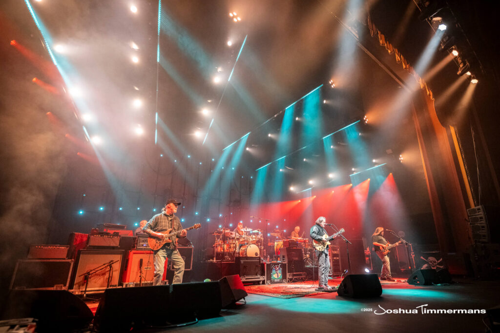 Widespread Panic performs at Riverside Theater in Milwaukee, WI on Friday, October 24, 2025