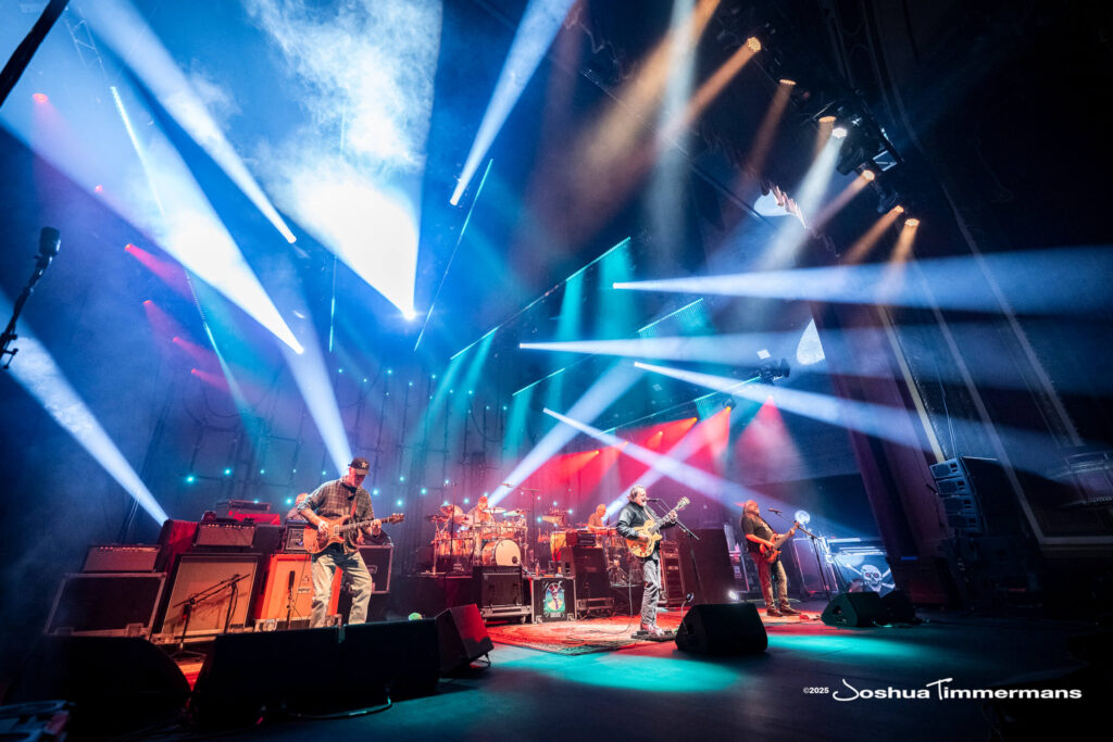 Widespread Panic performs at Riverside Theater in Milwaukee, WI on Friday, October 24, 2025