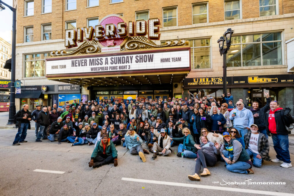 Widespread Panic performs at Riverside Theater in Milwaukee, WI on Sunday, October 26, 2025