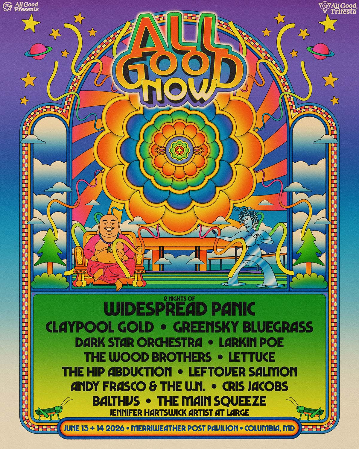All Good Now Festival 2026 Admat