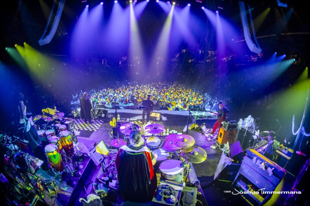 Widespread Panic performing on Halloween night at Enmarket Arena in Savannah, GA on Friday, October 31, 2025