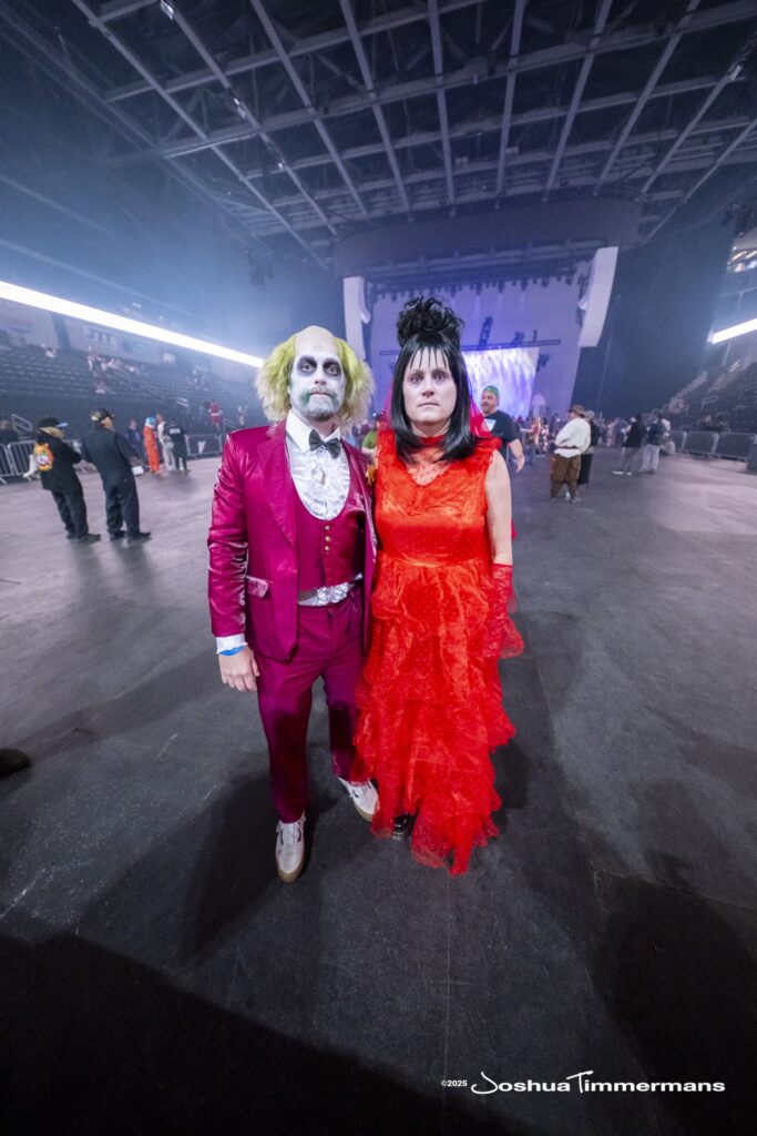 Widespread Panic performing on Halloween night at Enmarket Arena in Savannah, GA on Friday, October 31, 2025