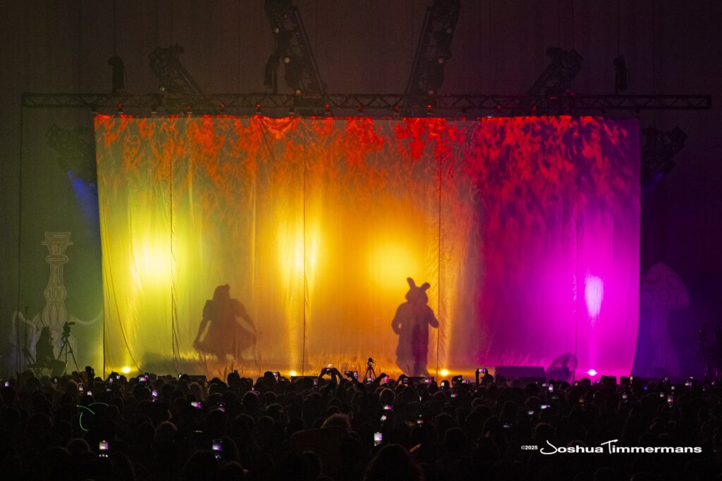 Widespread Panic performing on Halloween night at Enmarket Arena in Savannah, GA on Friday, October 31, 2025