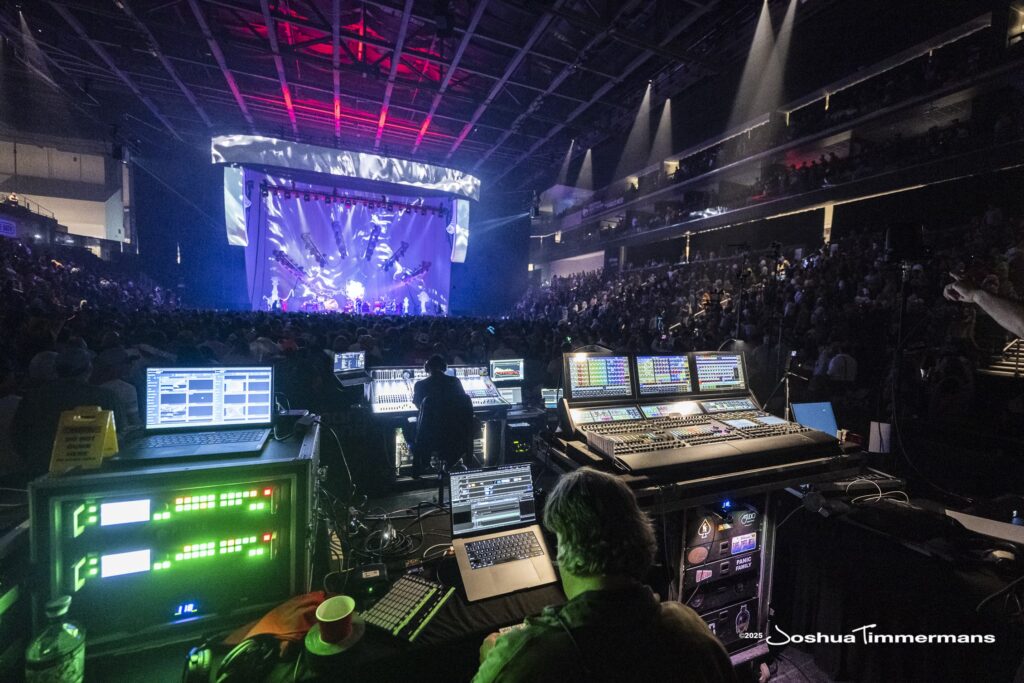 Widespread Panic performing on Halloween night at Enmarket Arena in Savannah, GA on Friday, October 31, 2025