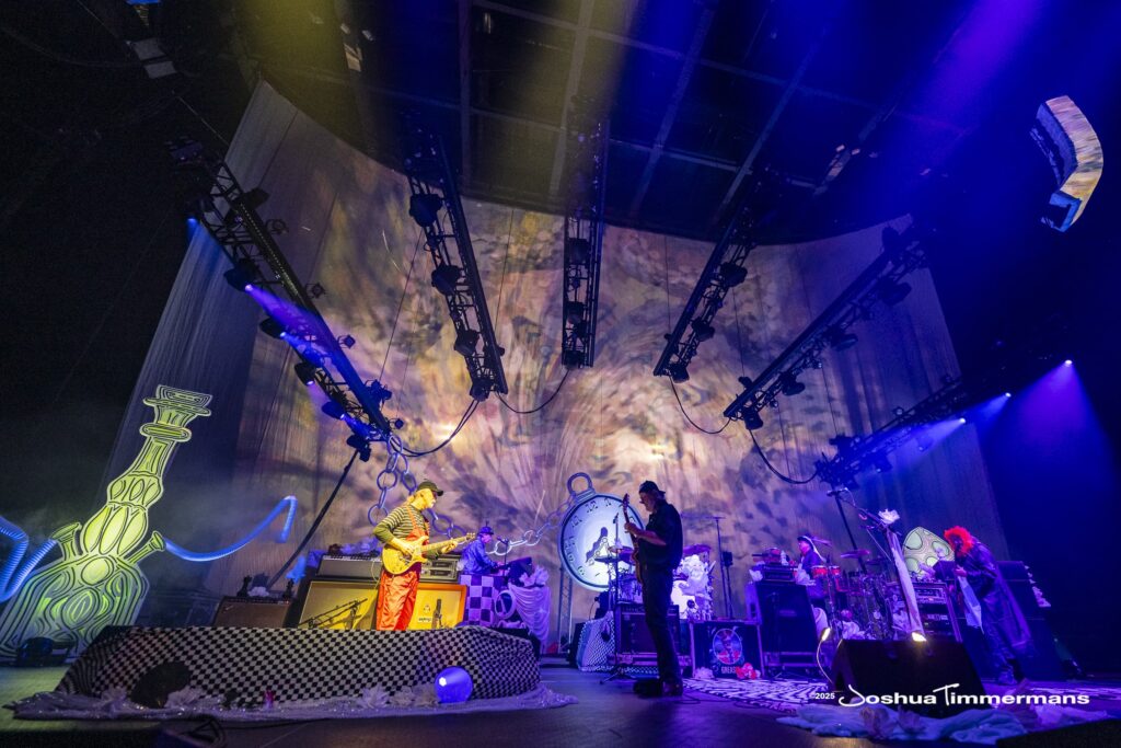 Widespread Panic performing on Halloween night at Enmarket Arena in Savannah, GA on Friday, October 31, 2025