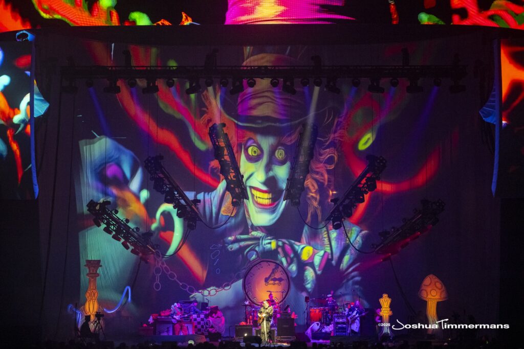Widespread Panic performing on Halloween night at Enmarket Arena in Savannah, GA on Friday, October 31, 2025