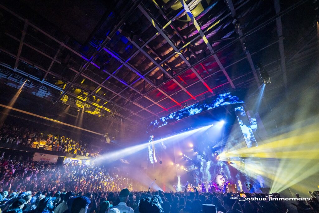 Widespread Panic performing on Halloween night at Enmarket Arena in Savannah, GA on Friday, October 31, 2025