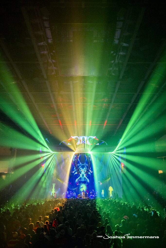 Widespread Panic performing on Halloween night at Enmarket Arena in Savannah, GA on Friday, October 31, 2025